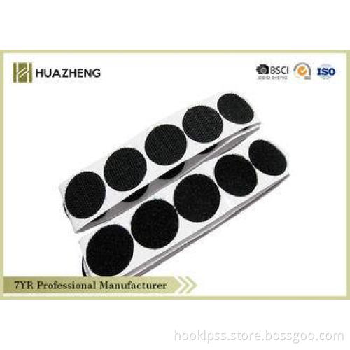 Small Velcro Sticky Back Dots , Industrial Hook And Loop Ta